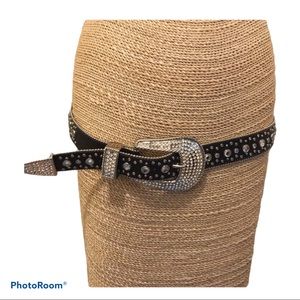 Swarovski Crystal leather rhinestone Belt Beauty!